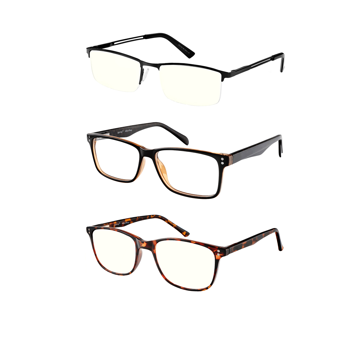 browline reading-glasses #309 - multicolor
